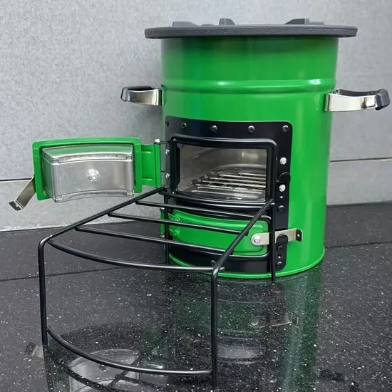 Queimador duplo de fogão a gás, queimador de acampamento com braços dobráveis, pára-brisas para cozinhar ao ar livre, acampamento, piquenique, churrasco ci23302